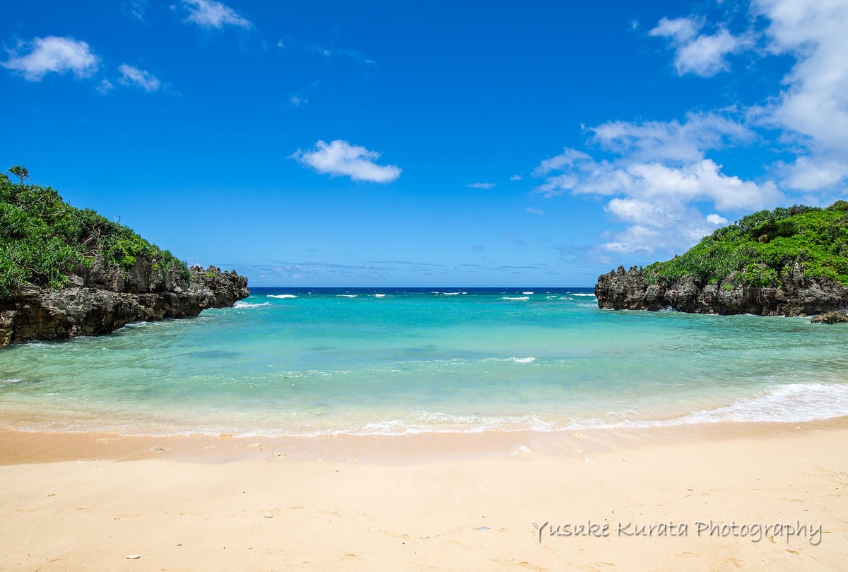 32.ポストカード・沖縄、古宇利島の青い海 | Yusuke Kurata Photo STORE