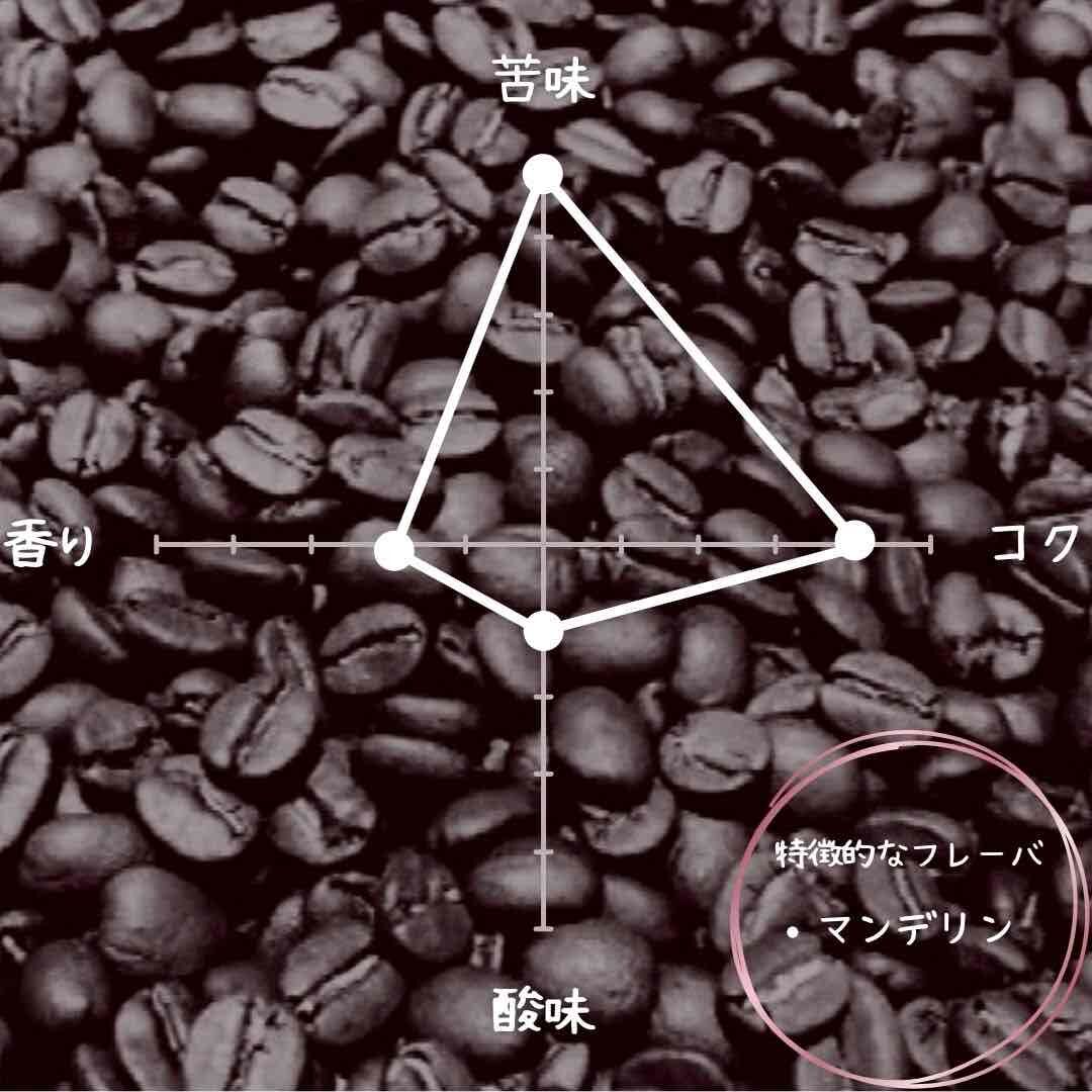 インドネシア・マンデリン500g（まとめ割引・豆のままのみ） | 銀林珈琲