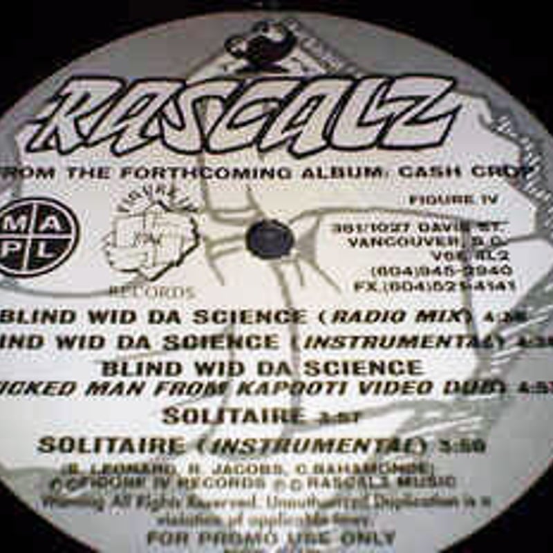 ヒップホップ+ラップ Rascalz - Blind Wid Da Science Rascalz – Blind Wid Da Science (HQ) 1995 - YouTube