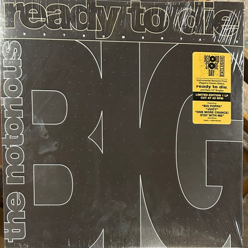 ヒップホップ/ラップ ready to die / the notorious b.i.g READY TO DIE | レコード・CD通販のマンハッタンレコード通販サイト