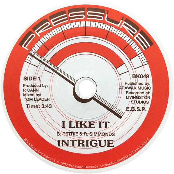 Funk / Soul, Disco】Intrigue – I Like It ”7inc