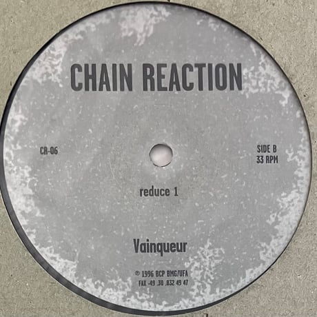 Vainqueur - Reduce [12][Chain Reaction] (USED)