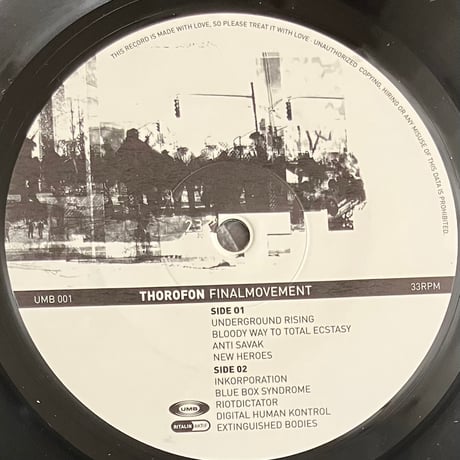 Thorofon - Final Movement [LP][Ritalin Aktif] (USED)