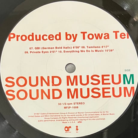 Towa Tei - Sound Museum [LP][EastWest Japan] (USED)