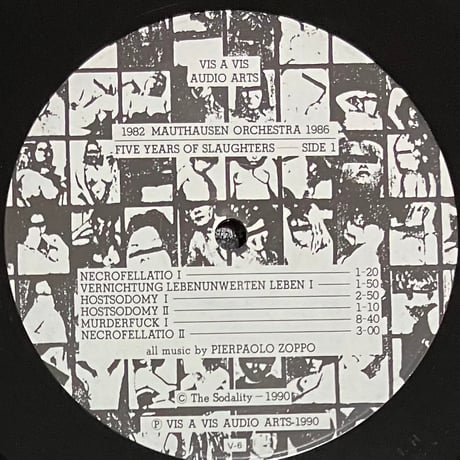 Mauthausen Orchestra - Five Years Of Slaughters [LP][Vis A Vis Audio Arts] (USED)