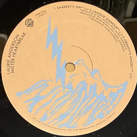 Laurie Anderson - Mister Heartbreak [LP][Warner Bros. Records] (USED)