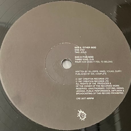 Primal Scream - Star [12][Creation Records] (USED)