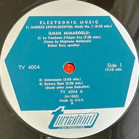 Various - Electronic Music [LP][Turnabout] (USED)