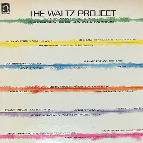 Various - The Waltz Project (17 Contemporary Waltzes For Piano) [LP][Nonesuch] (USED)