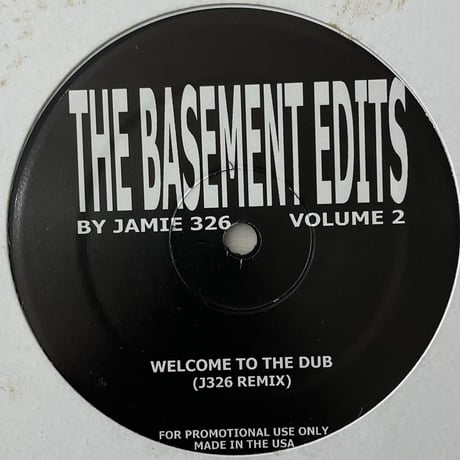 Jamie 326 - The Basement Edits - Volume Two [12][Partehardy Records] (USED)
