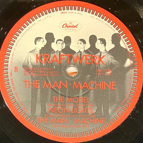 Kraftwerk - The Man Machine [LP][Capitol Records] (USED)