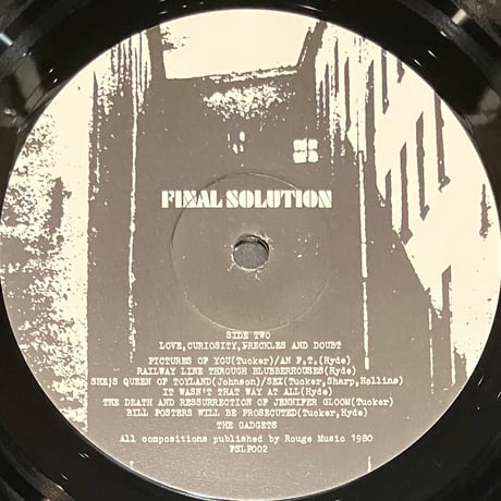 The Gadgets - Love, Curiosity, Freckles & Doubt [LP][Final Solution] (USED)