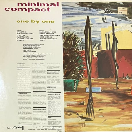 Minimal Compact - One By One [LP][Crammed Discs] (USED)