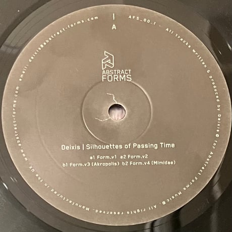Deixis - Silhouettes Of Passing Time [12][Abstract Forms] (USED)
