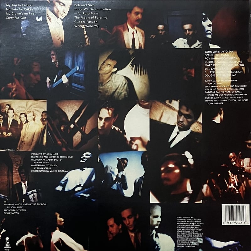 The Lounge Lizards - No Pain For Cakes [LP][Isl