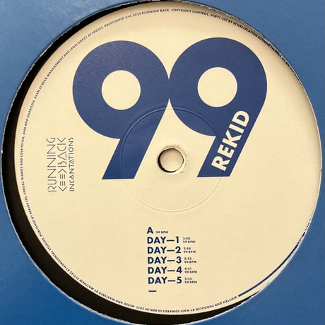 REKID - 99 [LP][Running Back Incantations] (USED)