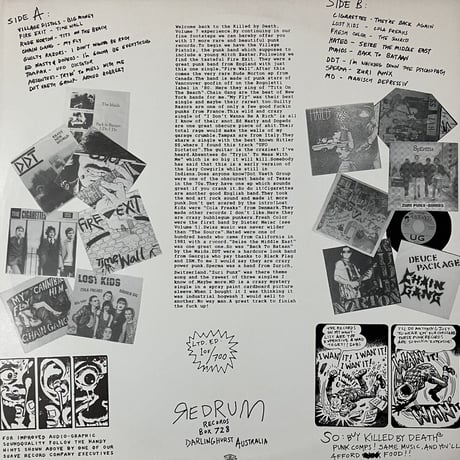Various - Killed By Death #7 [LP][Redrum Records / Killed By Death] (USED)