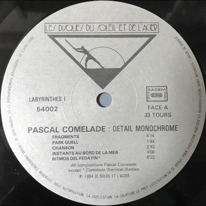 Pascal Comelade - Detail Monochrome [LP][Les Di