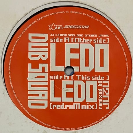 Dub Squad - Ledo [12][Speedstar International] (USED)