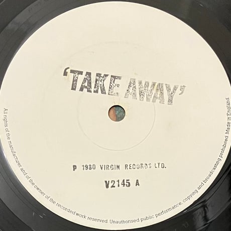 Mr. Partridge - Take Away / The Lure Of Salvage [LP][Virgin] (USED)