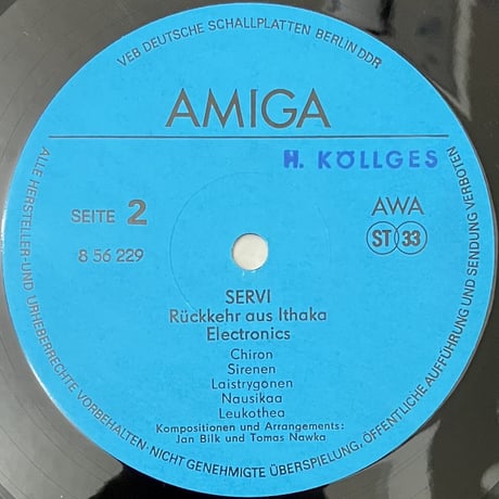 Servi - Ruckkehr Aus Ithaka [LP][AMIGA] (USED)