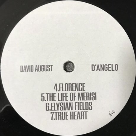 David August - D'Angelo [LP][[PIAS] Cooperative]