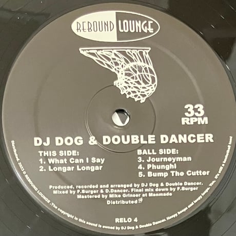 DJ Dog & Double Dancer - Rebound Lounge 4 [12][Rebound Lounge] (USED)