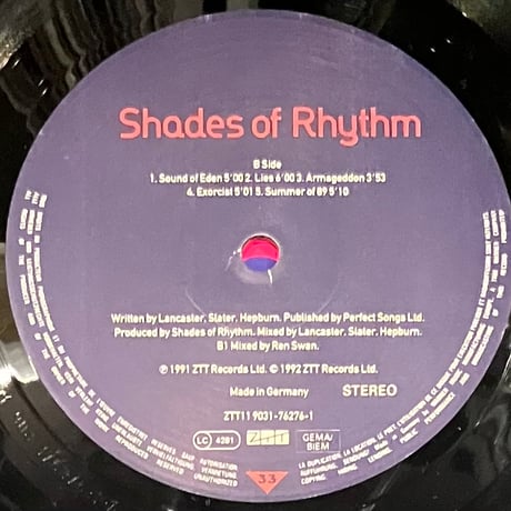 Shades Of Rhythm - The Album [LP][ZZT] (USED)