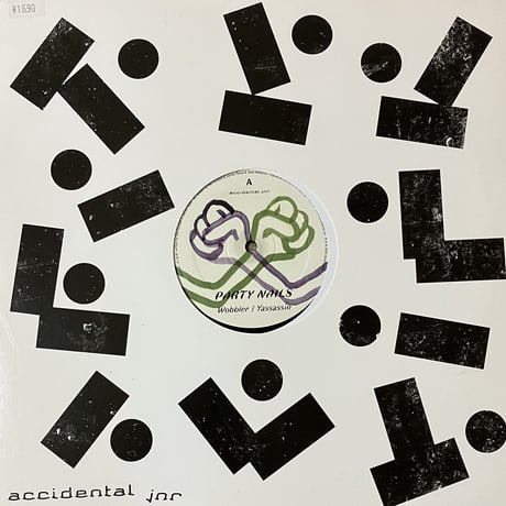 Party Nails - Wobbler / Yassassin [12][Accidental Jnr] (USED)