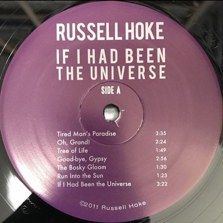 Russell Hoke - If I Had Been The Universe [LP][Unheard-Of-Records]