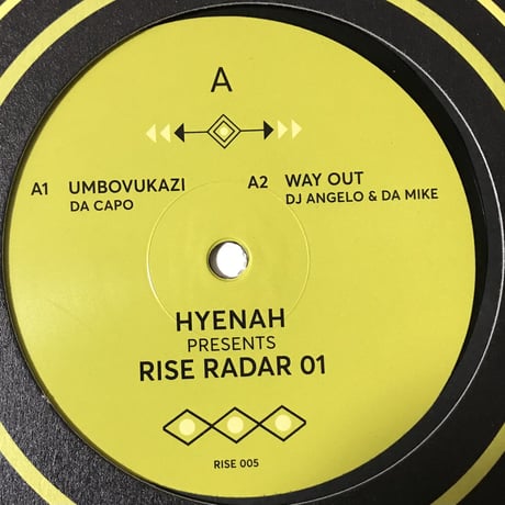 Hyenah - Hyenah Presents Rise Radar 01 [12][Rise Music] (USED)