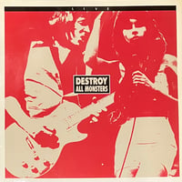 Destroy All Monsters - Live [LP][Fan Club] (USED)