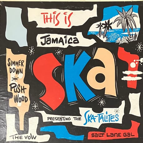 Various - This Is Jamaica Ska - Presenting The Ska-Talites [LP][Studio One] (USED)