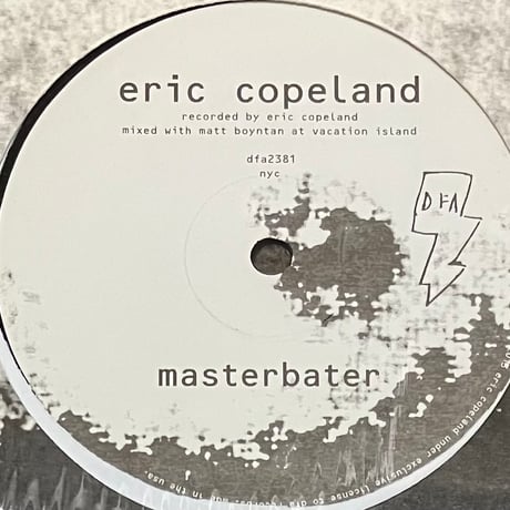 Eric Copeland - Masterbater [12][DFA] (USED)