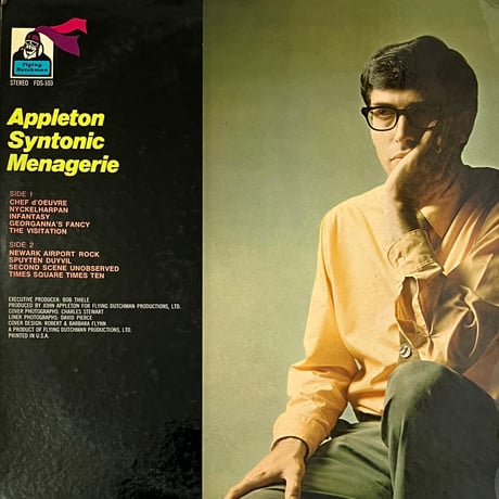 Appleton - Appleton Syntonic Menagerie [LP][Flying Dutchman] (USED)