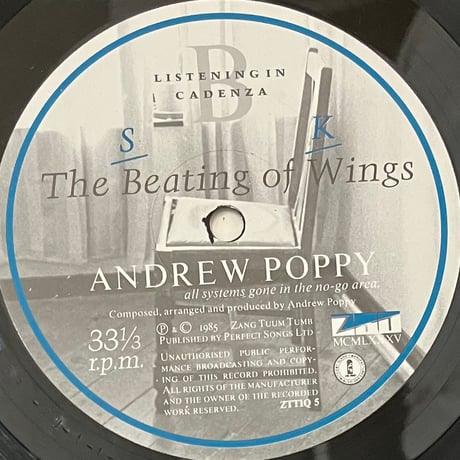 Andrew Poppy - The Beating Of Wings [LP][ZTT] (USED)