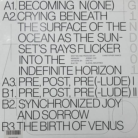 v1984 - Becoming N(one) [12][Glacial Industries] (USED)