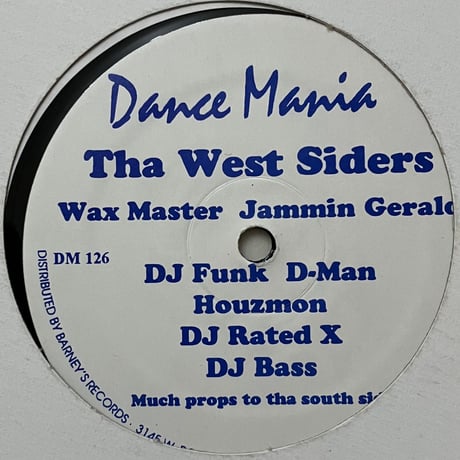 Wax Master Maurice - Crazy Tunes [12][Dance Mania] (USED)