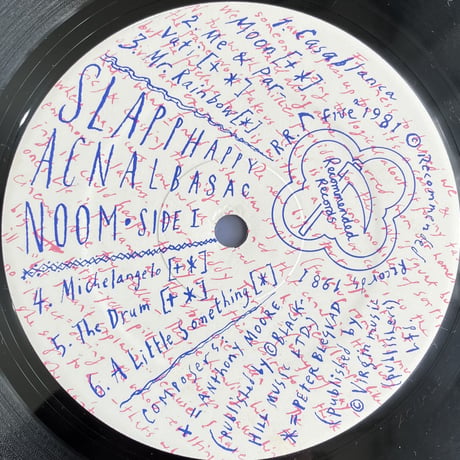Slapp Happy - Acnalbasac Noom [LP][Recommended Records] (USED)