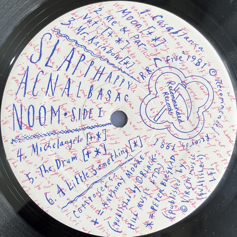 Slapp Happy - Acnalbasac Noom [LP][Recommended