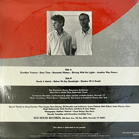 Myles Davis / Ray Herrmann - Hybrid Vigor [LP][Red House Records] (USED)