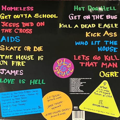 Old Skull - Get Outta School [LP][Restless Records] (USED)