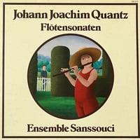 Johann Joachim Quantz - Ensemble Sanssouci - Fltensonaten [LP][Alpha] (USED)