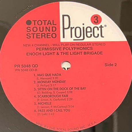 Enoch Light And The Light Brigade - Permissive Polyphonics [LP][Project 3] (USED)