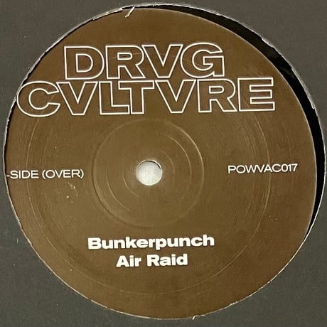 Drvg Cvltvre - Bunkerpunch [12][Power Vacuum] (USED)