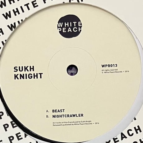 Sukh Knight - Beast / Nightcrawler [12][White Peach] (USED)