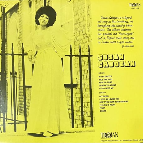 Susan Cadogan - Susan Cadogan [LP][Trojan Records] (USED)