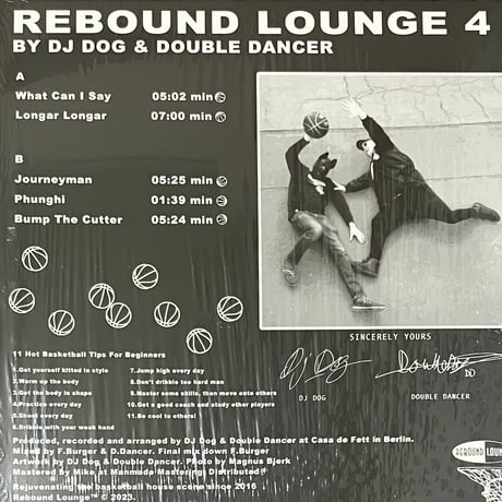 DJ Dog & Double Dancer - Rebound Lounge 4 [12][Rebound Lounge] (USED)