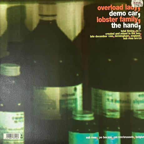 Mick Harris, Eraldo Bernocchi - Overload Lady [LP][Sub Rosa] (USED)