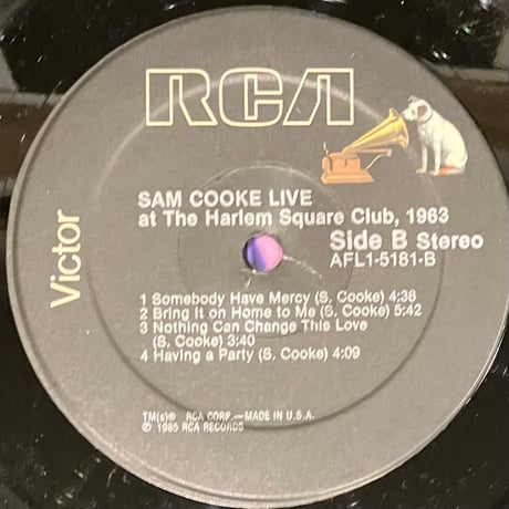 Sam Cooke - Live At The Harlem Square Club, 1963 [LP][RCA] (USED)